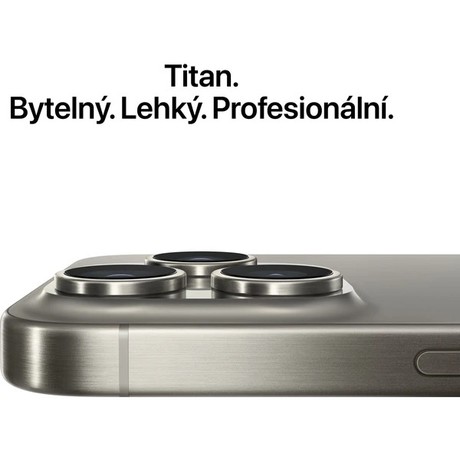 iPhone 15 Pro 256GB přírodní titan