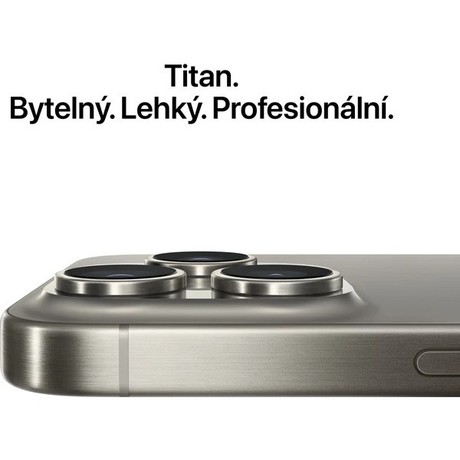 iPhone 15 Pro Max 256GB přírodní titan