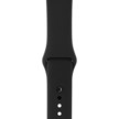 Apple Watch Series 3, 38mm vesmírně šedý hliník s černým sportovním řemínkem