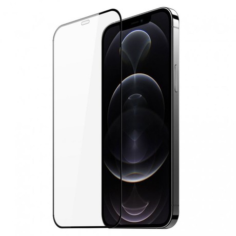 Tvrzené sklo 5D / Apple iPhone X / Xs / 11 Pro /  černý rámeček