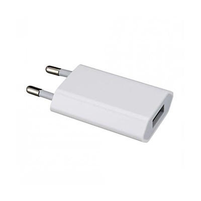 USB adaptér pro Apple iPhone (1A) bílá